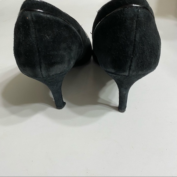 Moda Reflex 6M Suede Pointed Leopard Print Heels - Picture 9 of 10